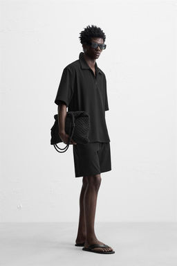 COMFORT ZIP POLO SHIRT - Zara фото 15