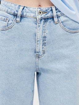 Женские джинсы mom fit с высокой посадкой - Mossmore фото 48