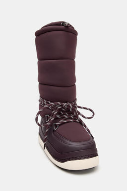 SKI COLLECTION LACE-UP ANKLE BOOTS - Zara фото 13