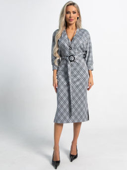 Платье Фокси (серое) П15438-4М