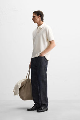 TEXTURED POLO SHIRT - Zara фото 13