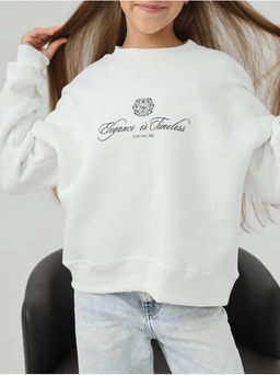 Свитшот Начес Элегант Какао Девочка - София фото 12