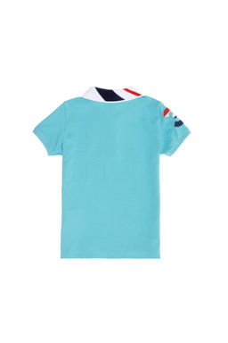 U. S. Polo Assn Мятная базовая футболка-поло для мальчиков - U.s. polo assn фото 6