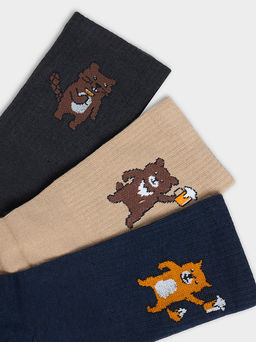 Носки мужские в наборе, 3 пары - Mark formelle фото 7