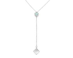 Колье из серебра топаз, Ю-51056р