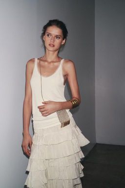 TULLE COMBINATION T-SHIRT - Zara фото 9