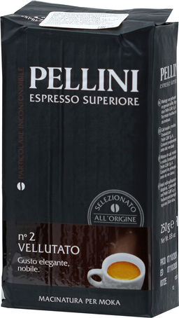 Pellini. Superiore Veiutato (молотый) 250 гр. мягкая упаковка