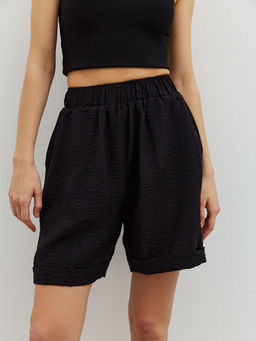 Шорты их сжатой вискозы - TO BE ONE фото 4