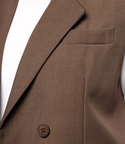 Жилет #КТ20630, коричневый