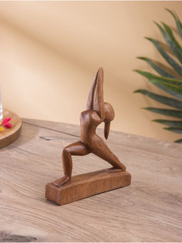 Фигурка «Растяжка», 15×4×20 см, дерево суар