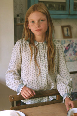 ROMANTIC FLORAL SHIRT - Zara фото 7