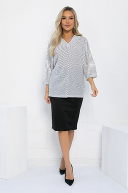 Костюм Пэрри (черно-белый) К12955-10М - Lt collection фото 9