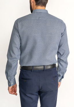 Сорочка мужская длинный рукав GREG 323/131/1493/Z/b/1p  фото 4