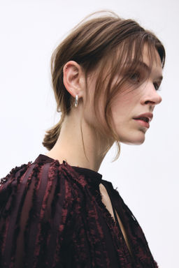 Blusa en tejido jacquard - H&m фото 3