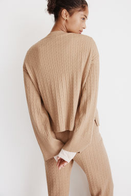 Jersey en punto trenzado - H&m фото 7