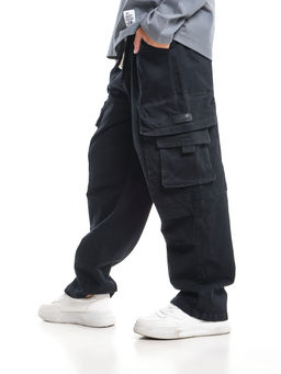 Брюки карго 33-91236 черный - Mini maxi фото 16