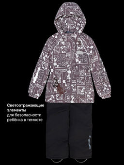 Костюм 7м2026 пудра/кофе