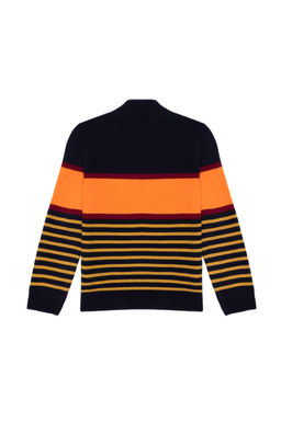 U. S. Polo Assn Темно-синий свитер на молнии для мальчика - U.s. polo assn фото 2