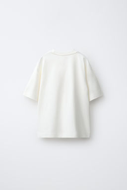 CAMISETA ESTAMPADO AXOLOTL / Blanco