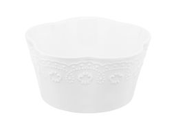 Банка д/печенья 14,8*14,8*11,5 см 760 мл Белый узор с дерев. крышкой - Elan gallery фото 6