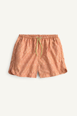 BERMUDA BA?O ESTAMPADO GEOM?TRICO LIMITED EDITION / Melocot?n - Zara фото 5