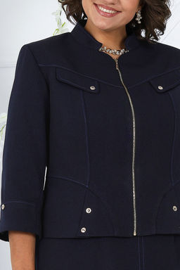 Платье Ninele 7431-Р темно-синий - Mira fashion фото 1089