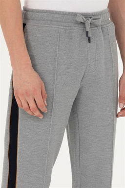 Мужские серые меланжевые спортивные штаны - U.s. polo assn фото 13