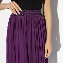 Юбка из сетки, Экстремально прекрасна (violet, нью) - Charutti фото 3