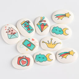 Посыпка сахарная с картинкой микс: Подарки для декора капкейков, торта, напитков, 20 г. - Simaland фото 4