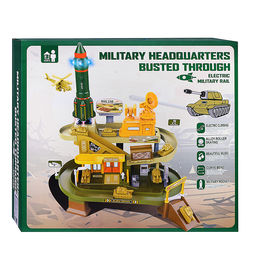 Парковка "Игровой паркинг" (свет, звук, 3 металл машины, самолет) в коробке