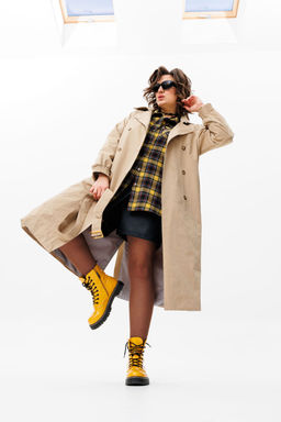 Плащ ANELLI 1419 карри  фото 8