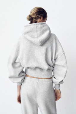 HOODED SWEATSHIRT WITH POCKET - Zara фото 4