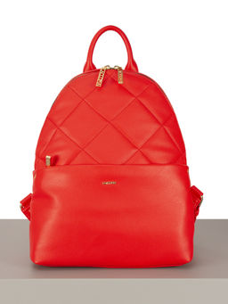 LACCOMA рюкзак Виолла-Л815-алый эко кожа хлопок  фото 3