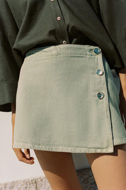 Z1975 DENIM SKORT - Zara фото 4