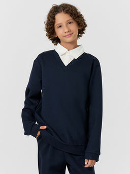 Джемпер для мальчиков синий