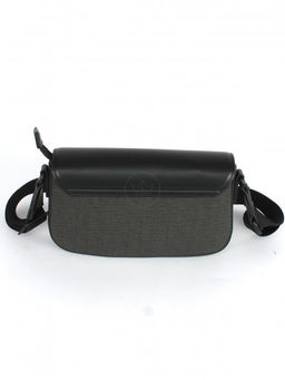 Сумка женская искусственная кожа DJ-СМ 7382-BLACK, 1отд, плечевой ремень, черный SALE 263903 - Adelia фото 6