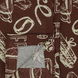 Скатерть 150х145см "Эспрессо, вид 1", длина стола до 110см, на 4 персоны, рогожка (хлопок 100%) 171г/м2, упаковка классическая, пакет ПВХ 28х41см, "Домашняя мода" (Россия)