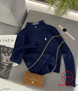 Свитер женский на полузамке - Bruno фото 5