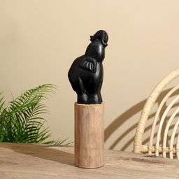 Сувенир «Слоник», 14×9×41 см, манговое дерево