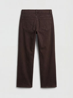 Y?ksek Bel Straight Fit Kad?n Jean Pantolon