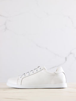 Кеды босоногие кожаные 189.астиw.Белый