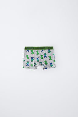 6-14 YEARS/ TWO-PACK OF MINECRAFT  MOJANG AB.  BOXERS