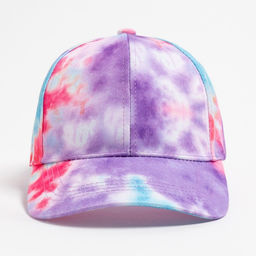 Кепка женская Tie-dye MINAKU, фиолетовый, размер 56-58