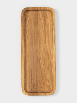 Подставка для столовых приборов и специй Adelica «Делия», 28×11×2 см, дерево дуб