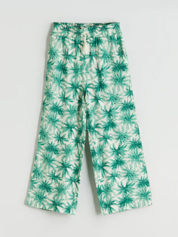 Beli Lastikli K?z ?ocuk Pantolon