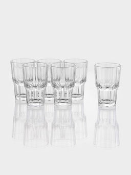 Набор стаканов Paşabahçe Serenity, 265 мл, 6 шт., стекло, прозрачный