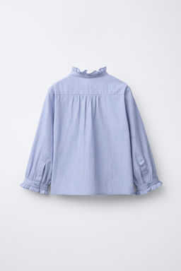 RUFFLED SHIRT - Zara фото 2