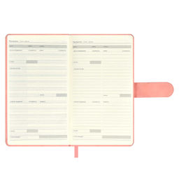 Ежедневник недатированный ESCALADA, А6+, 120 л., арт. 64038/ 20 БЕЙБИСКИН РОЗОВЫЙ  фото 8