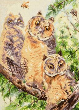 Набор для вышивания PANNA PT-1885 Тройняшки 27 х 36 см