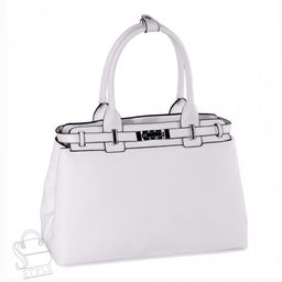 Сумка женская кожаная 98068 white Velina Fabbaino-Safenta/30 в Новосибирске